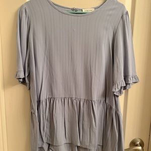 NWT Adorable Peplum Boutique Top